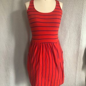 Red striped I love H81 pocket tank